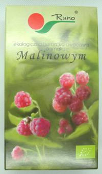 Bio herbata owocowa malinowa 100g Runo