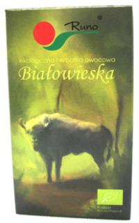 Bio herbatka owocowa białowieska 100g Runo