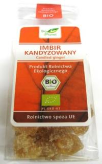 Bio imbir kandyzowany 100g Bio Planet