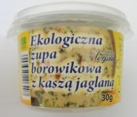 Bio kubek zupa borowikowa z kaszą jaglaną 30g Lompart