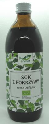 Bio sok z pokrzywy bez dodatku cukru 500ml Bio Planet
