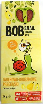 Bob snail jabłkowo - gruszkowe przekąski - żelki bez dodatku cukru 30g