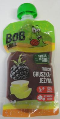 Bob snail przecier gruszka-jeżyna bez dodatku cukru 120g