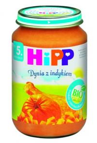 Hipp dynia z indykiem bio 190g
