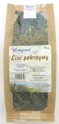 Liść pokrzywy 50g Lompart