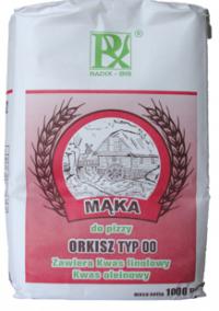 Mąka orkisz 1 kg typ OO do pizzy Radix-Bis