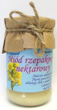 Miód rzepakowy nektarowy 380 g