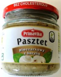 Pasztet pieczarkowy z bazylią 160g Primavika