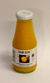 Sam sok z pomarańcz b/c bio 0,25l Viands
