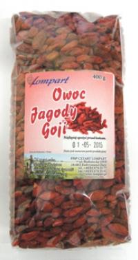 Suszone owoce goji 400g Lompart