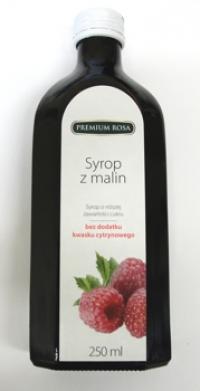 Syrop malinowy 0,25l Premium Rosa