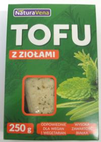 Tofu ziołowe kostka 250g NaturAvena
