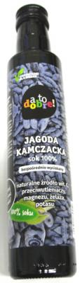 Atd sok z jagód kamczackich 100% bez dodatku cukru 250ml Bioone