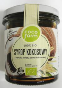 Bio 100% syrop kokosowy z nektaru kwiatu palmy kokosowej 400g Coco Farm