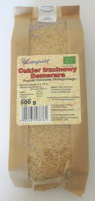 Bio cukier trzcinowy Demerara 500g Lompart