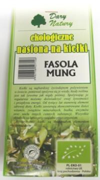Bio fasola mung do kiełkowania 50g Dary Natury