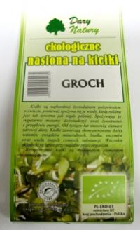 Bio groch do kiełkowania 50g Dary Natury