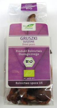 Bio gruszki suszone 100g Bio Planet