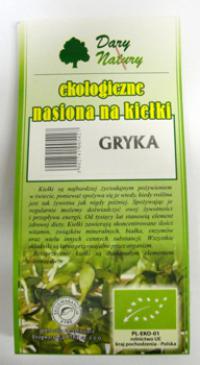 Bio gryka do kiełkowania 50g Dary Natury