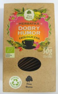 Bio herbatka owocowo - ziołowa dobry humor 25x2g Dary Natury