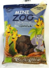 Bio herbatniki mini zoo kakaowe 100g Ania