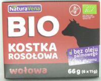 Bio kostki wołowe 66g NaturAvena