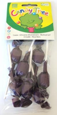 Bio lizaki o smaku porzeczkowym 7 x 10g Candy Tree