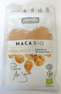 Bio maca sproszkowany korzeń 28g Purella