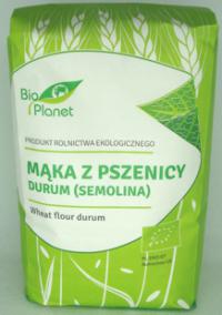 Bio mąka z pszenicy durum (semolina) 500g Bio Planet