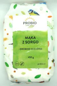 Bio mąka z sorgo bezglutenowa 450g Probio