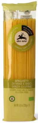 Bio makaron spaghetti bezglutenowy (kukurydziano-ryżowy) 250g Alce Nero