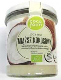 Bio miąższ kokosowy 100% 280g Coco Farm