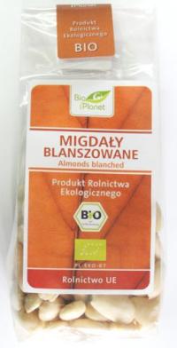 Bio migdały blanszowane 100g Bio Planet