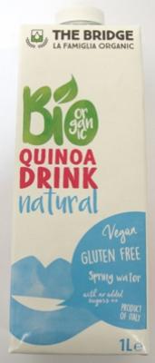 Bio napój quinoa z ryżem bez dodatku cukru 1l The Bridge