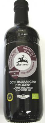 Bio ocet balsamiczny z Modeny filtrowany 500ml Alce Nero