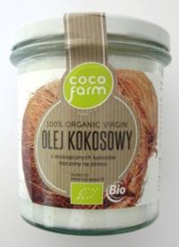 Bio olej kokosowy tłoczony na zimno 240g Coco Farm