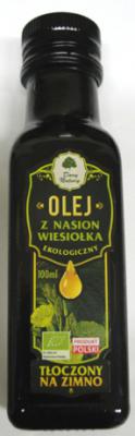 Bio olej z nasion wiesiołka tłoczony na zimno 100ml Dary Natury