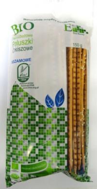 Bio paluszki orkiszowe pełnoziarniste sezamowe 150g Eco Envoy