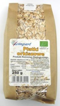 Bio płatki orkiszowe 250g Lompart