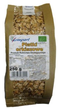 Bio płatki orkiszowe 250g Lompart