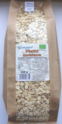 Bio płatki owsiane duże 600g Lompart