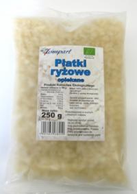 Bio płatki ryżowe opiekane 250g Lompart