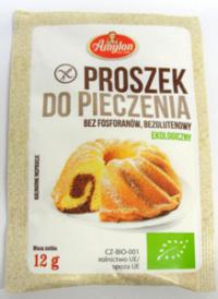 Bio proszek do pieczenia bezglutenowy 12g Amylon