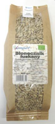 Bio słonecznik łuskany 400g Lompart