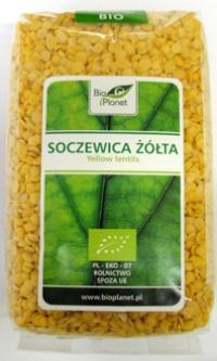 Bio soczewica żółta 400g Bio Planet