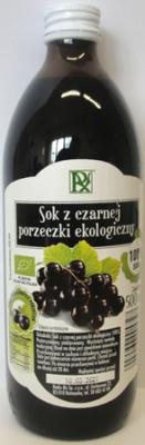 Bio sok z czarnej porzeczki 100% bez dodatku cukru 500ml Radix-Bis