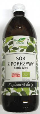 Bio sok z pokrzywy bez dodatku cukru 500ml Bio Planet