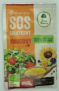 Bio sos sałatkowy kwiatowy 10g Dary Natury