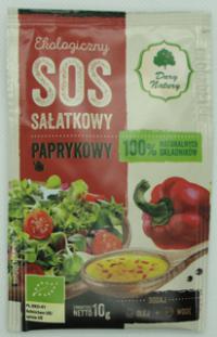 Bio sos sałatkowy paprykowy 10g Dary Natury