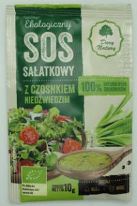 Bio sos sałatkowy z czosnkiem niedźwiedzim 10g Dary Natury